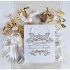 Fun Express Thank You Mints Individually Wrapped Bulk 108 Count – Premium Butter Mints for Wedding Favors, Bridal Shower Gifts & Party Favors | Gold Script Design for Guests(Mint)