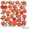 Toy Pre-Filled Halloween Jack O Lantern Pumpkins (Bulk Set of 24) Trick or Treat, Trunk or Treat Party Giveaways and Supplies
