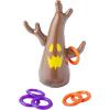 21 3/4″ x 30 1/4″ Halloween Inflatable Haunted Tree Ring Toss Game Set
