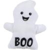 Adorable White Halloween Stuffed Ghosts with Boo Print – 3.75″ x 4.25″ (Pack of 12) – Perfect for Trunk-or-Treat Event Giveaways, Halloween Party Favors, or Game Prizes