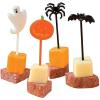 Fun Express – Halloween Plastic Picks (72pc) for Halloween – Party Supplies – Serveware & Barware – Picks & Stirrers & Parasols – Halloween – 72 Pieces