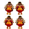 Fun Express 20″ Large Turkey Honeycomb Hanging Decorations – 4 Pc