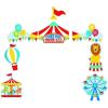 Fun Express Christian Faith Value Carnival Trunk or Treat Decorating Kit, 7 Pieces