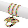 Fun Express Halloween Braided Friendship Bracelets – 12 Pieces