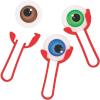 Fun Express Halloween Disc Shooters Toys, Perfect for Parties and Trick-or-Treating, Fun Halloween Prizes for Kids, Assorted Colors, Great Value – 48 Pieces