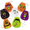 Fun Express Halloween Drawstring Goody Bags (6dz) for Halloween – Party Supplies – Bags – Plastic – 72 Pieces