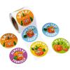 Fun Express Spookley The Square Pumpkin Sticker Roll – 100 Pieces