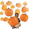 Jumbo Pumpkins Classroom Cutouts – 50 Realistic Looking Pieces in 5 Sizes – Fall Classroom Decor and Teacher Supplies
