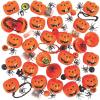 Toy Pre-Filled Halloween Jack O Lantern Pumpkins (Bulk Set of 24) Trick or Treat, Trunk or Treat Party Giveaways and Supplies