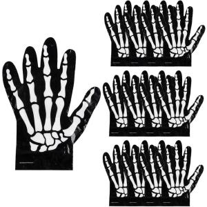 FUN EXPRESS Skeleton Hand-Shaped Goody Bag – 12 Pc