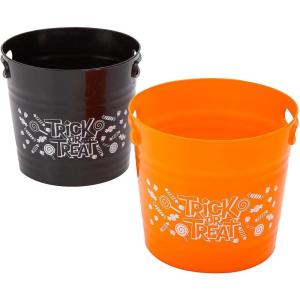 Fun Express Trick or Treat Candy Bucket Assortment – 4 Pc