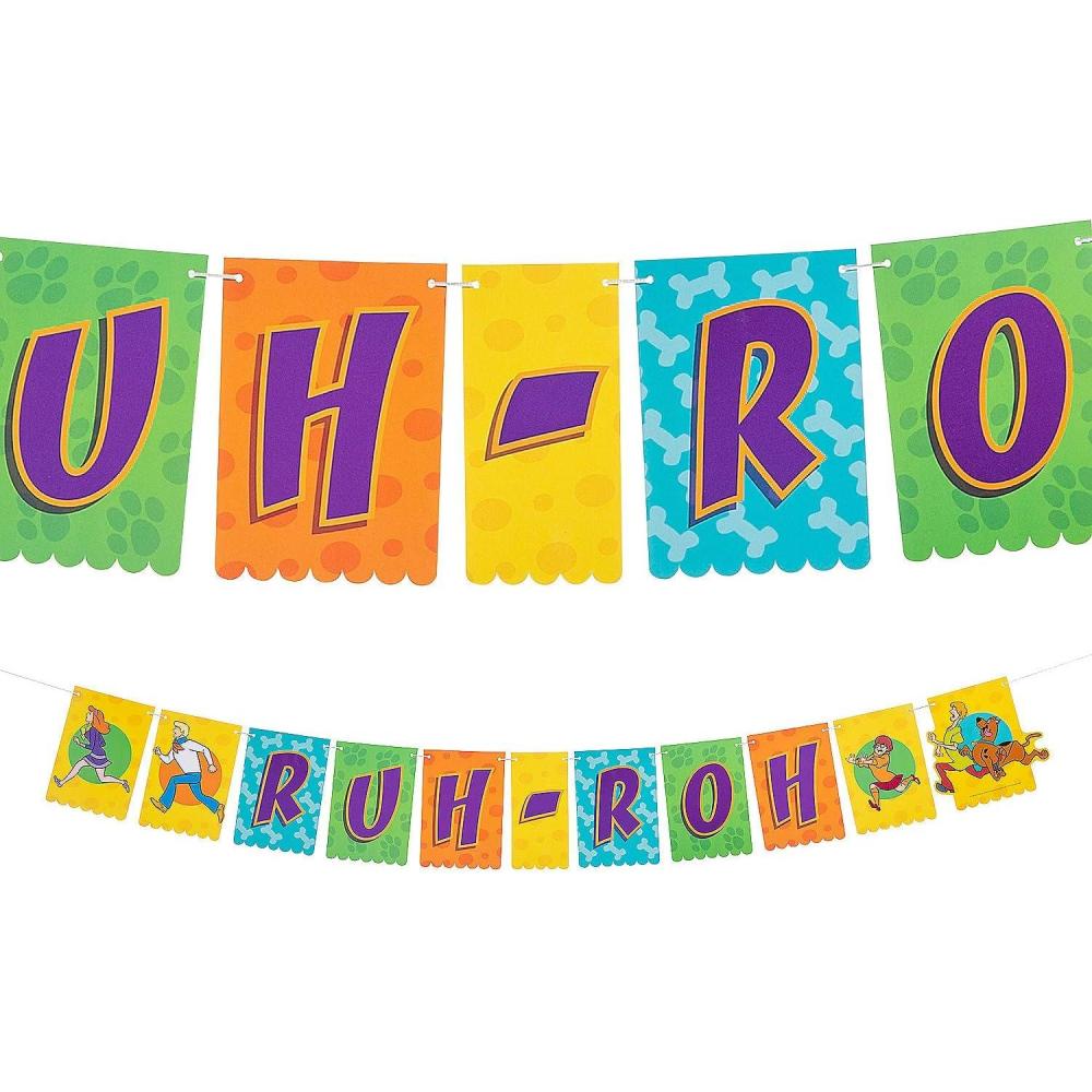 image7 Ft ScoobyDoo RuhRoh ReadytoHang Party Garland