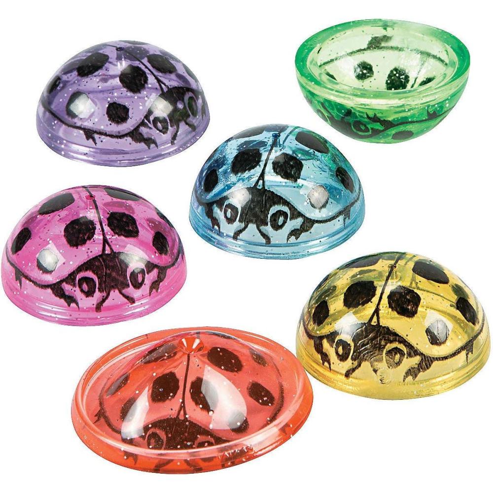 imageFun Express Ladybug Glitter Popper Toy Set  Colorful PopUp Party Favors for Kids  Ideal for Birthday Parties Weddings Baby Showers and Special Occasions  Fun and Interactive Toys  12 Pieces