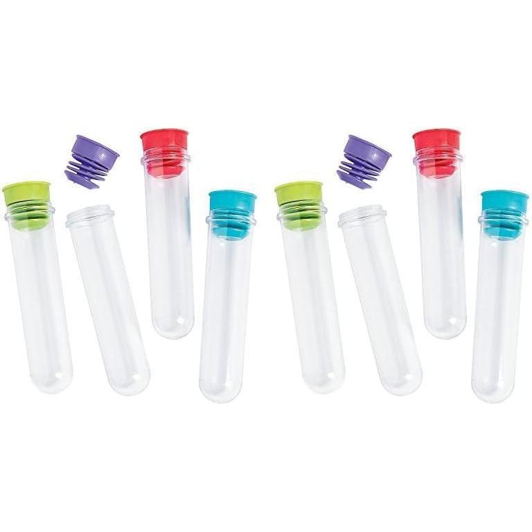 imageFun Express Science Party Test Tube Favors  BPA  Free Clear Plastic  Perfect for Birthday Parties Science Themed Events and Educational Activities Fun ampamp Safe Party Supplies  12 Pieces12 Count Pack of 2