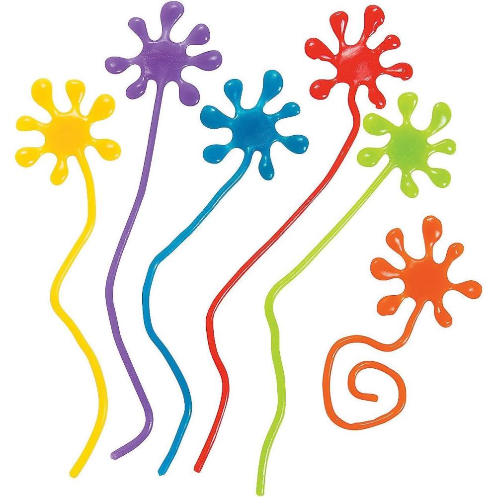 imagePaint Splatter Sticky Hands 72 Pc Birthday Party Favors