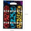8 1/2″ x 12″ Skateboard Plastic Goody Bags – 50 Pieces