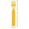 Brick Party Fork & Spoon Utensils Silverware Set – 16 pieces- Brick and Building Block Birthday Party Supplies