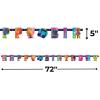 DreamWorks Trolls Band Together Multicolor Jointed Banner (72″ x 5″) 1 Count – Captivating Design & Durable Paper Material, Perfect For Trolls-themed Birthday Party & More
