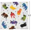 Eric Carle’s Brown Bear, Brown Bear, What Do You See? Luncheon Napkins – Party Supplies – Print Tableware – Print Napkins – Birthday – 16 Pieces