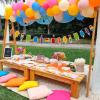 Fun Express – Popsicle Party Garland with Glitter for Birthday – Party Decor – Hanging Decor – Garland – Birthday – 1 Piece