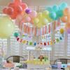Fun Express – Popsicle Party Garland with Glitter for Birthday – Party Decor – Hanging Decor – Garland – Birthday – 1 Piece