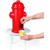 Fun Express Fire Hydrant Plastic Drink Dispenser 1.75 Gallon – Red Firefighter Party Decorations Beverage Container for Fire Truck Birthday Parties, School Events & Fundraisers | 17″ Tall Design