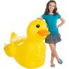 Fun Express Giant Inflatable Rubber Duck 4 Feet – Large Yellow Duck Pool Float for Birthday Party Decorations | Big Rubber Ducky for Baby Showers, Easter Decor & Outdoor Events | Premium Vinyl Design
