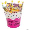Fun Express Happy Birthday Pencils – Set of 24 – Birthday Party Supplies and Teacher Classroom Rewards
