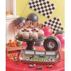 Fun Express Inflatable Tire Balloons Set of 12-8″ Racing Car Birthday Party Decorations | Hot Wheels Theme Party Supplies for Kids Race Car Birthday Celebrations & Table Decor