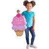 Fun Express Large Ice Cream Pinata for Birthday Party – Premium Double Scoop Design 20″ Tall | Pull String or Traditional Style for Kids & Adults | Sweet Themed Decorations