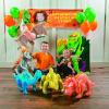 Fun Express Large Inflatable Dinosaurs Dinosaur Party Decorations – VBS Vacation Bible School Supplies/Decor – Set of 6