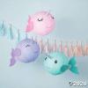Fun Express Narwhal Party Hanging Paper Lanterns (Set of 3) Birthday Party Decor