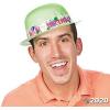 Neon Happy Birthday Derby Hats – 12 Bright Colored Party Hats – Party Supplies