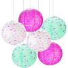 Donut Party Paper Lanterns (6pc) for Birthday – Party Decor – Hanging Decor