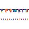 DreamWorks Trolls Band Together Multicolor Jointed Banner (72″ x 5″) 1 Count – Captivating Design & Durable Paper Material, Perfect For Trolls-themed Birthday Party & More