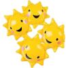 Fun Express – Mini You are My Sunshine Beach Balls for Birthday – Toys – Inflates – Beach Balls – Birthday – 12 Pieces