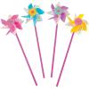Fun Express Donut Party Pinwheels (Set of 12) Birthday Party Supplies and Favors – Multicolor