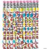 Fun Express Happy Birthday Pencils – Set of 24 – Birthday Party Supplies and Teacher Classroom Rewards
