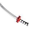 Fun Express Inflatable Ninja Samurai Sword with Red Cross Guard- 6″ x 28″ Vinyl Favor Toys – Karate Birthday Party Supplies for Girls and Boys – 12 Pieces