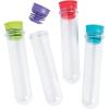 Fun Express Science Party Test Tube Favors – BPA – Free Clear Plastic – Perfect for Birthday Parties Science -Themed Events and Educational Activities Fun & Safe Party Supplies – 12 Pieces(12 Count (Pack of 1))