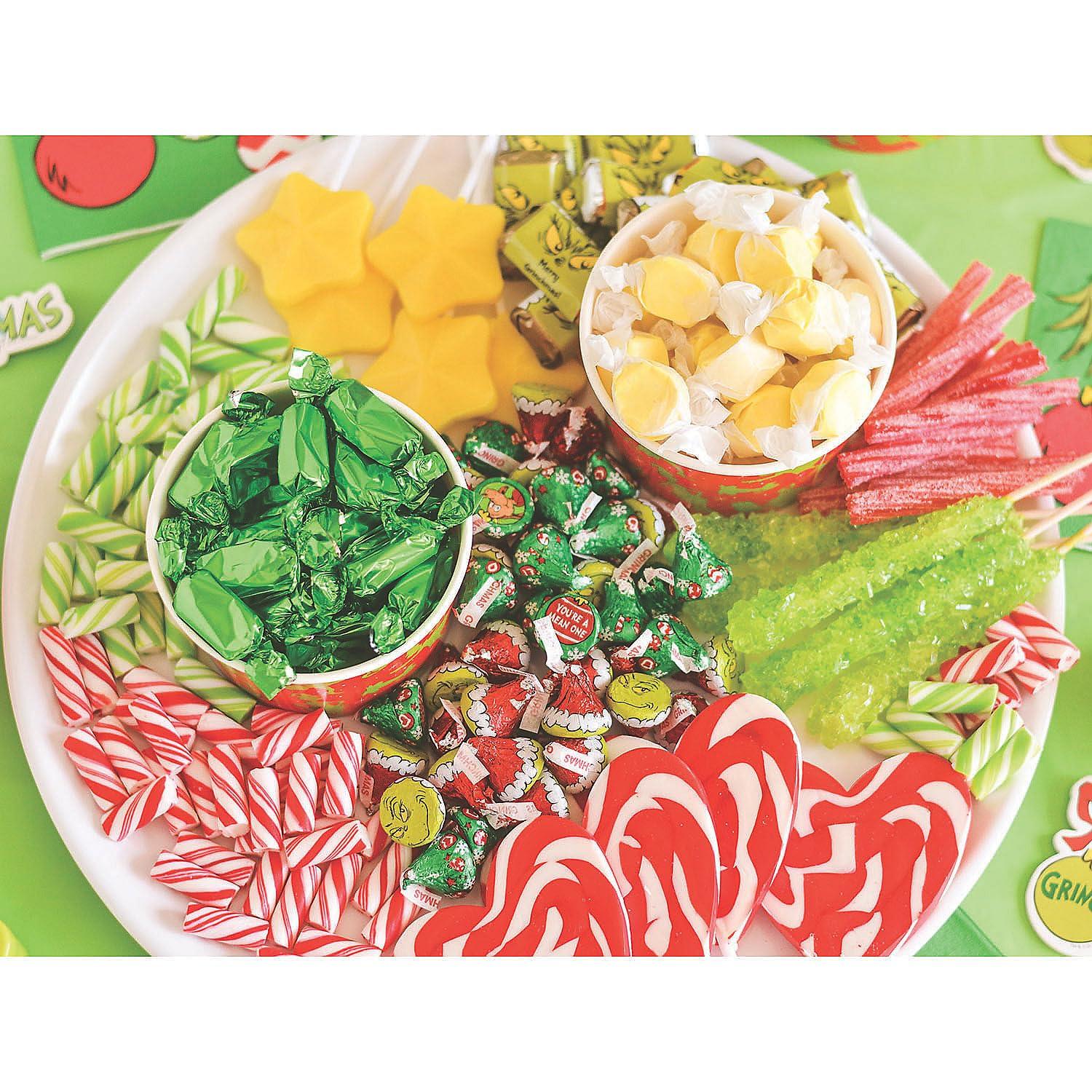 imageFun Express Pink Candy Canes Mini 113 Individually Wrapped Sticks  Christmas Candy Bulk for Holiday Parties Wedding Favors ampamp Candy Buffets  Fruity Flavor Old Fashioned Sticks 125 InchRed