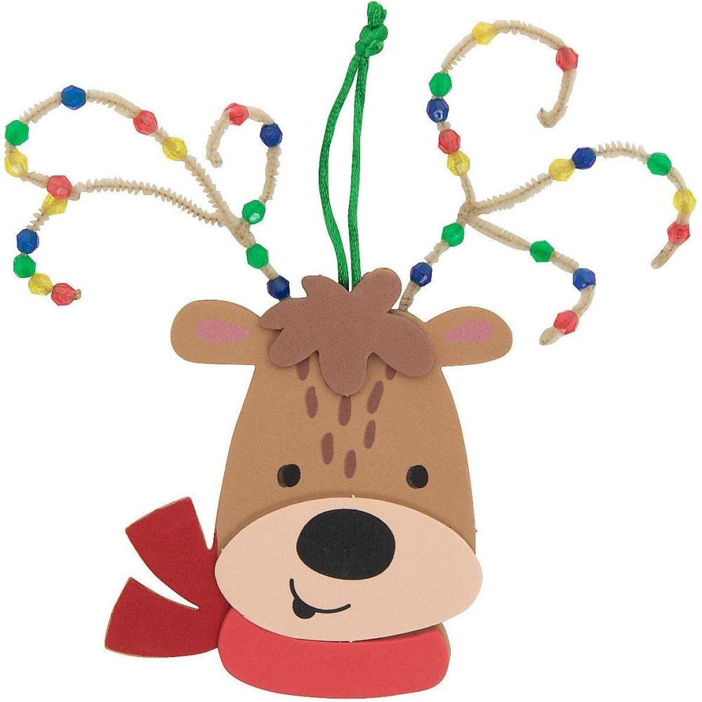 imageBeaded Reindeer Antler Ornament Craft Kit Makes 12