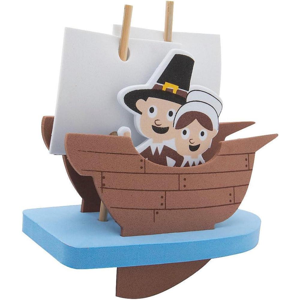 imageFun Express 3D Mini Floating Mayflower Craft Kit  Makes 12