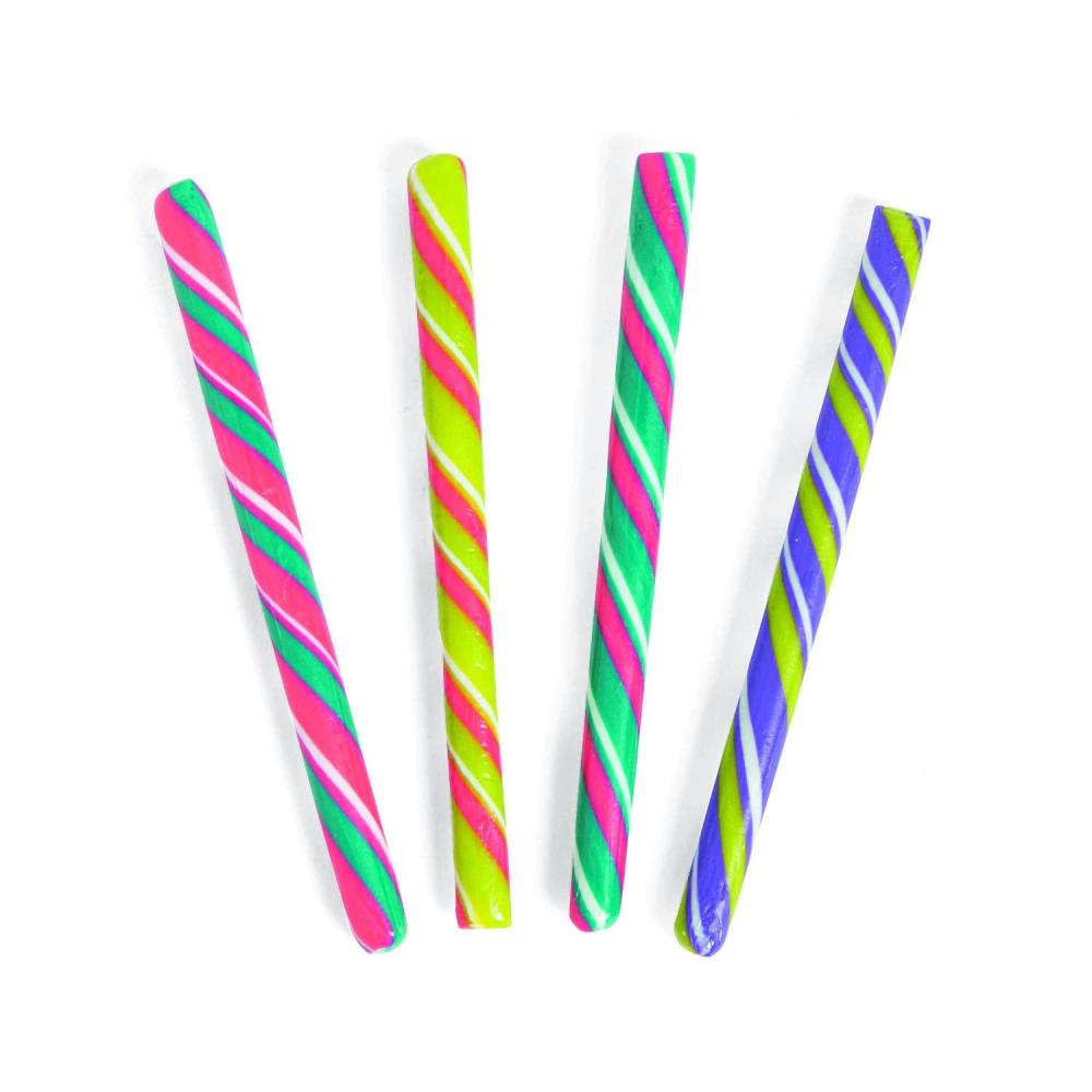 imageFun Express Bulk Hard Candy Sticks Individually Wrapped  80 Piece Holiday Christmas Candy Assortment  Fruit Flavors for Parade Party Favors Classroom ampamp Office Treats  2 Pounds Value Pack