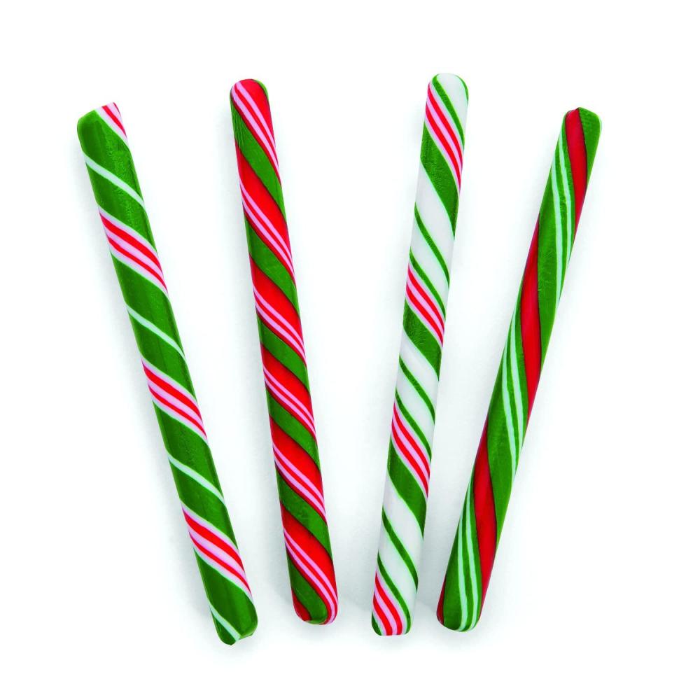 imageFun Express Christmas Candy Sticks Bulk Pack  80 Individually Wrapped Apple ampamp Cherry Hard Candy Sticks  Old Fashioned Holiday Treats for Parties Parades ampamp Stocking Stuffers  2 lbs Total WeightApple and Cherry