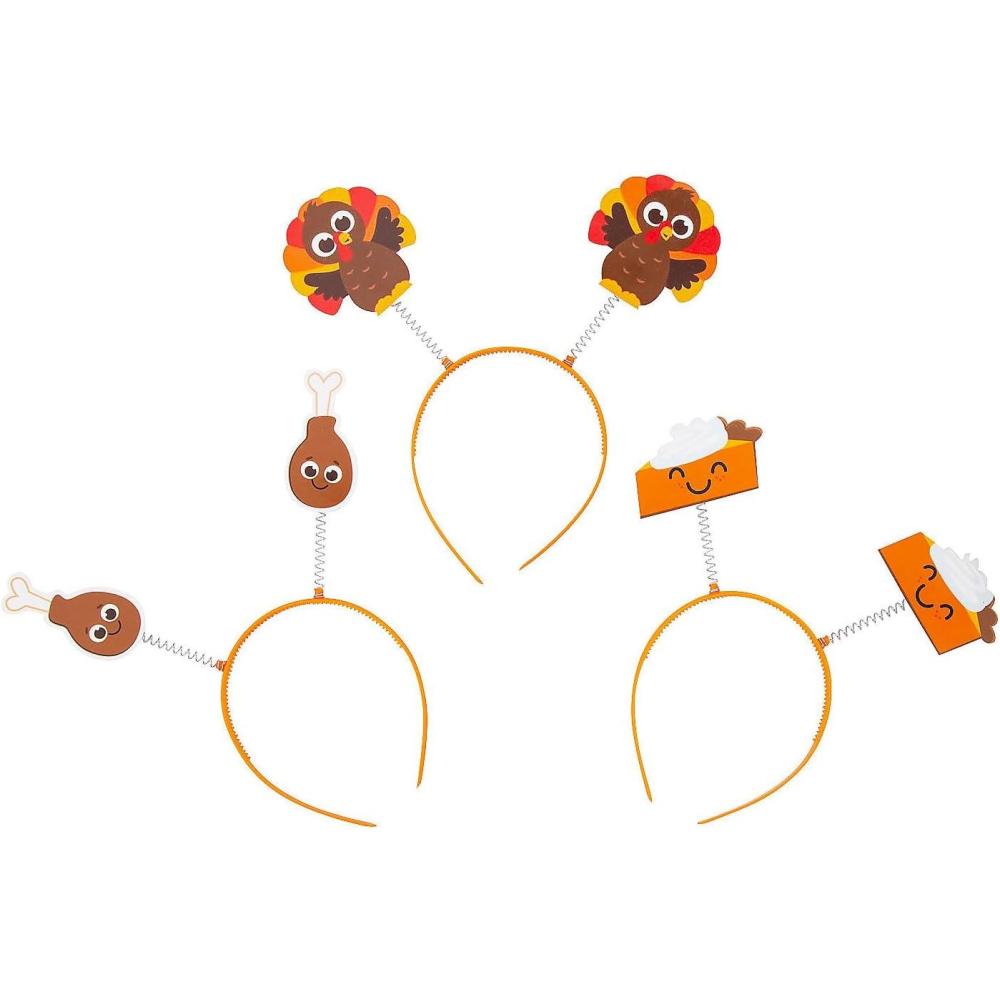 imageFun Express Thanksgiving Feast Head Boppers  12 Pc