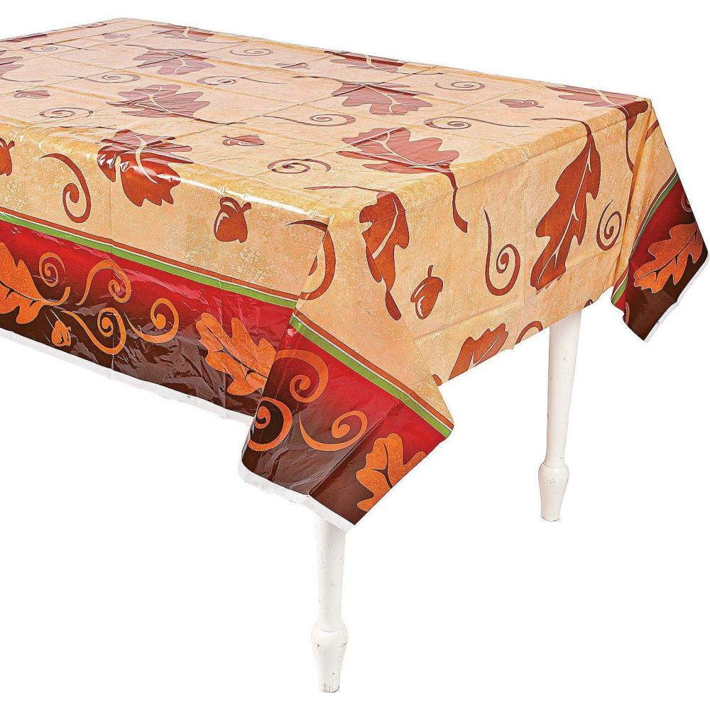 imageFun Express Thanksgiving Leaves TABLECOVER  Party Supplies  1 Piece