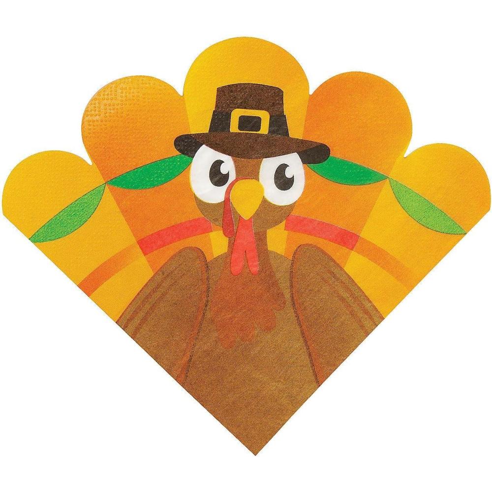 imageTurkey Luncheon Napkins  16 Pieces