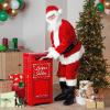 3D North Pole Mailbox “Letters to Santa” Cardboard Cutout Stand-Up – 15″ x 12″ x 33″ (1 Pc) – Holiday Decoration for Christmas Parties, Classroom Displays & Photo Booths