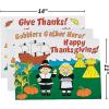 DIY Thanksgiving Placemats (Set of 12 Color Your own) Fall Crafts for Kids with Pilgrims and Turkeys